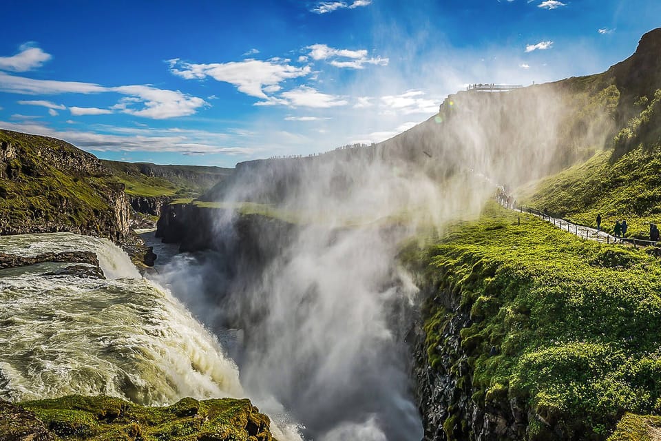 From Reykjavik: Golden Circle Full Day Tour - Gullfoss: the waterfall you walk toward (and why wind is part of it)