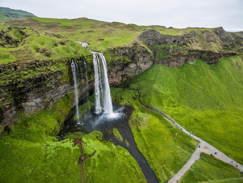From Reykjavík: Iceland South Coast Small-Group Adventure - Skógafoss: bigger than it looks, plus a viewpoint option