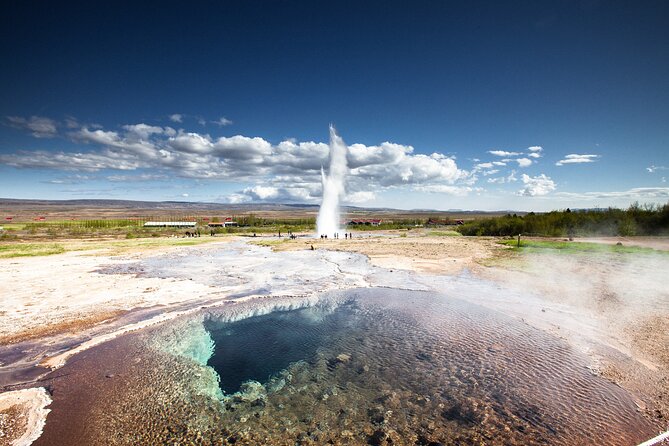 Golden Circle and Kerid Minibus Tour with Blue Lagoon Transfers - Gullfoss: two tiers and serious water power