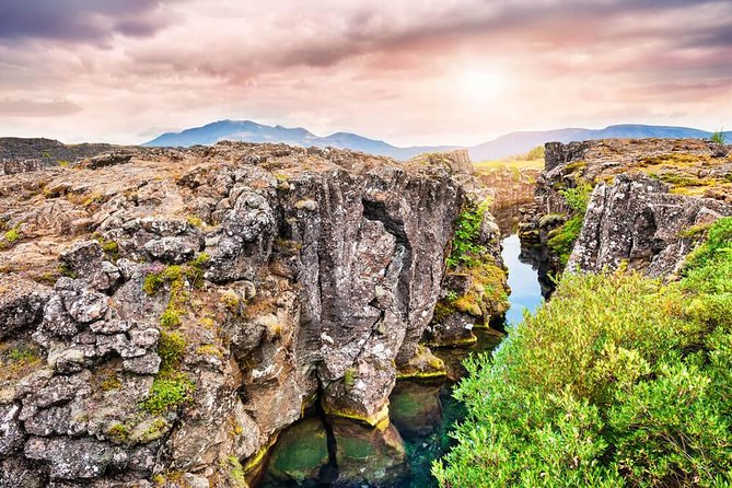 Golden Circle, Bruarfoss & Kerid Crater by Minibus from Reykjavik - Bruarfoss by minibus: blue water and lava-rock calm