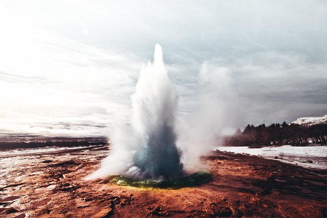 Golden Circle Super-Jeep Tour and Snowmobiling from Reykjavik - Stop 2: Geysir Hot Spring Area and The Great Geysir